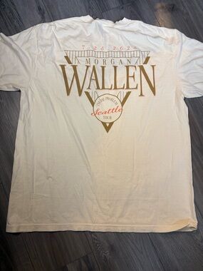 Morgan Wallen Seattle Tour Tee